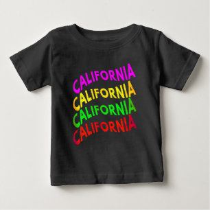 California  Summer Typography gift Baby T-Shirt