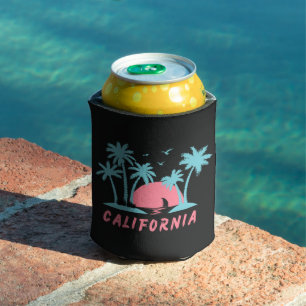 California Sunset Beach Can Cooler