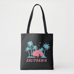 California Sunset Beach Tote Bag
