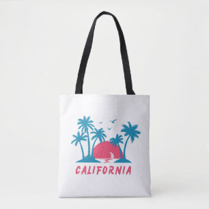 California Sunset Beach Tote Bag
