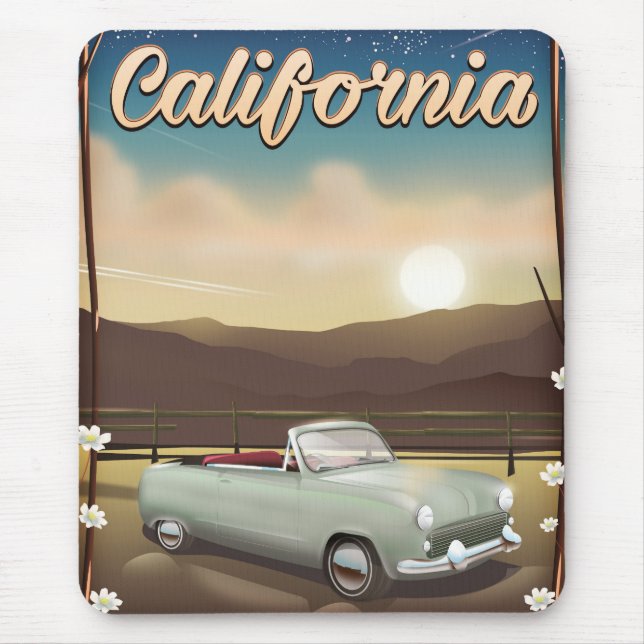 California Sunset Mouse Pad (Front)
