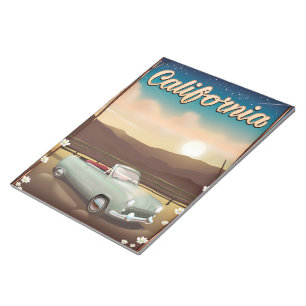 California Sunset Notepad