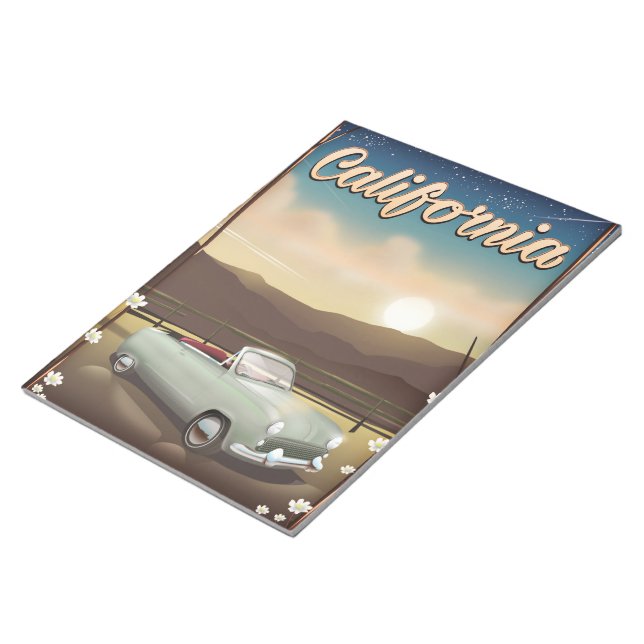 California Sunset Notepad (Angled)