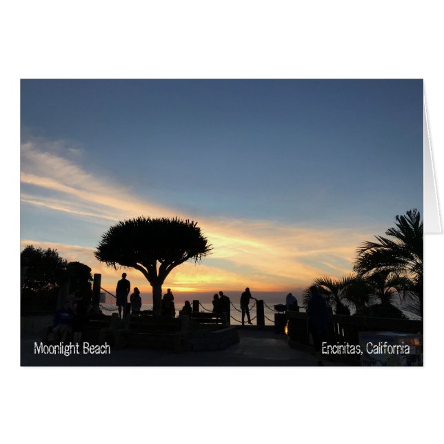 California sunset over the ocean (Front Horizontal)