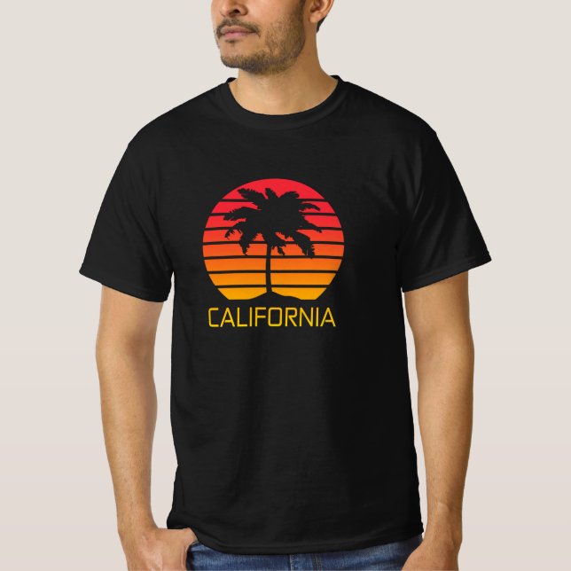 California Sunset  T-Shirt (Front)