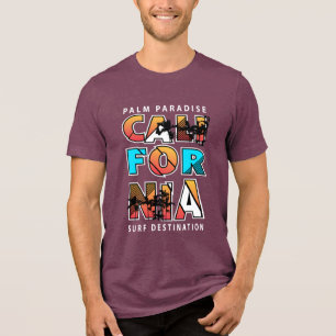 California Surf Escape Tri-Blend Shirt