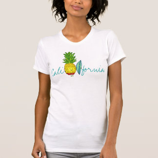 California Surfer Pineapple T-Shirt