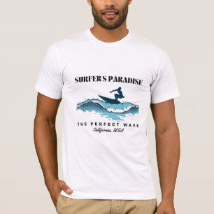 California surfer's paradise t-shirt