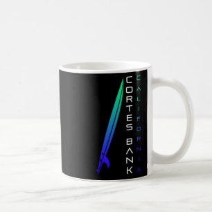 California Surfing - Cortes Nk - Stylish Surfer _1 Coffee Mug