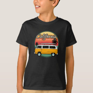 California Surfing Oceanside Beach T-Shirt