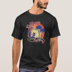 California Surfing Summer Vacation Surfers Mens Wo T-Shirt
