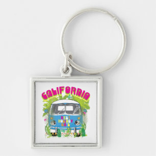 California Surfing Van Key Ring