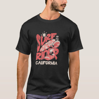 California SurfRider - For Californian Surfers Sur T-Shirt