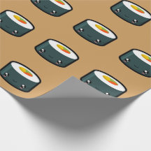 California Sushi Wrapping Paper