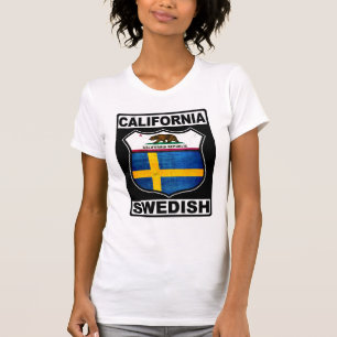 California Swedish American T-Shirt