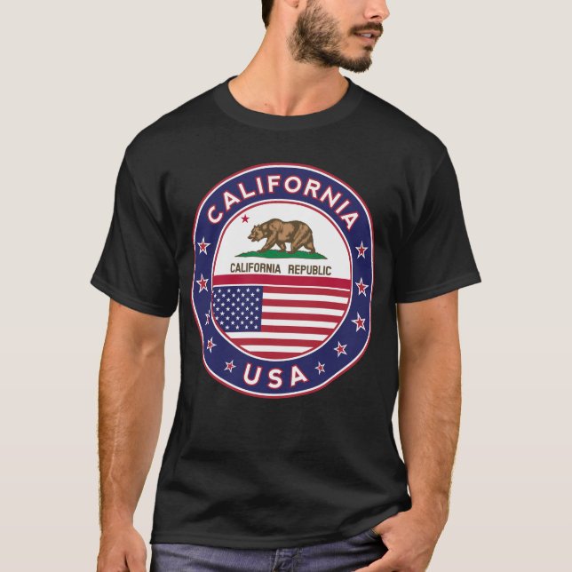 California, t-shirt (Front)