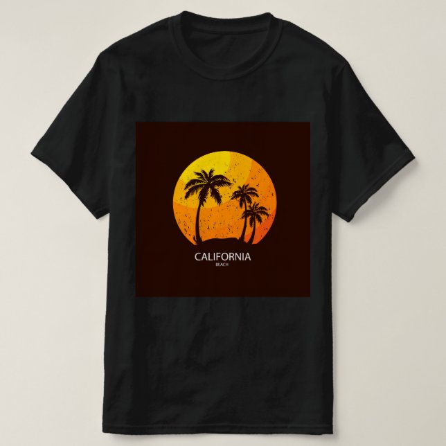 california T-shirt (Design Front)