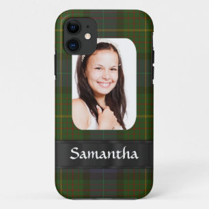 California tartan plaid photo template iPhone 11 case