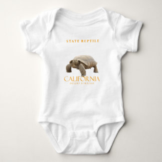 California Territory Reptile The Desert Tortoise Baby Bodysuit