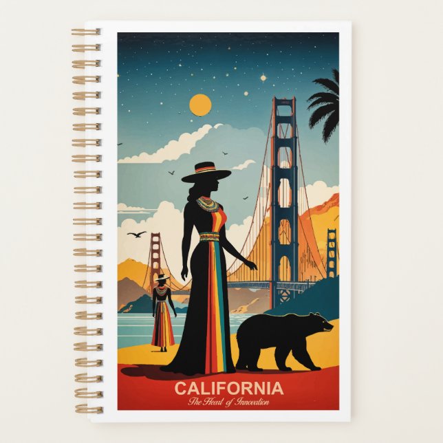 California: The Heart of Innovation Planner (Front)