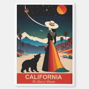 California: The Land of Dreams Magnet