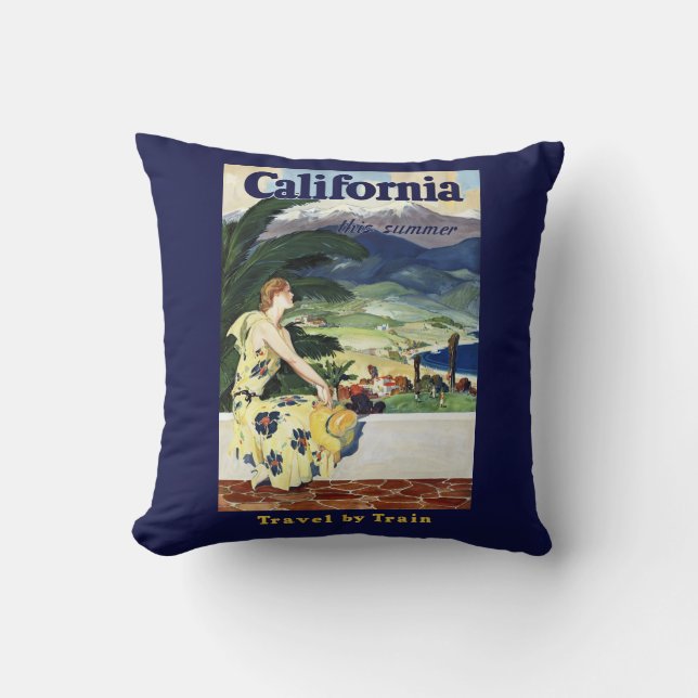 California This Summer Cushion (Front)