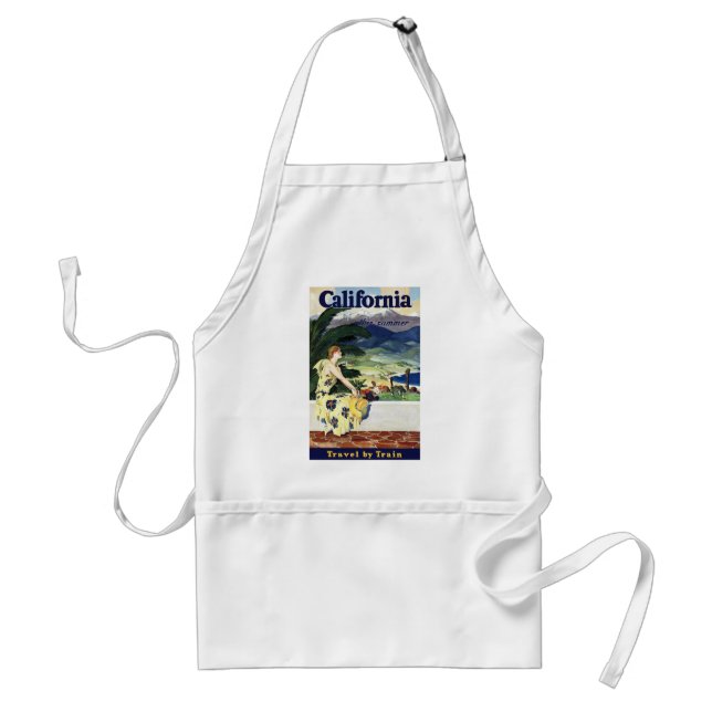 California This Summer Standard Apron (Front)