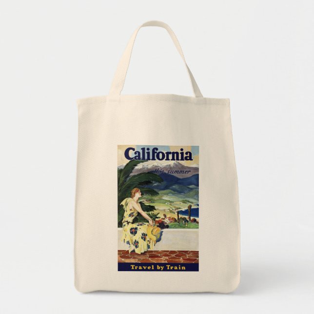 California This Summer Tote Bag (Front)