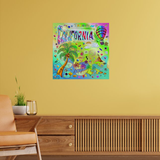 California Timeless Melody Poster (Living Room 2)