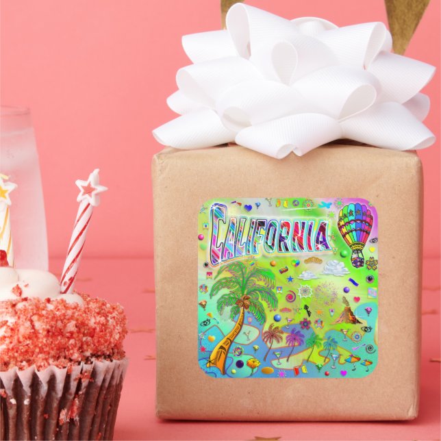 California Timeless Melody Sticker (Party)