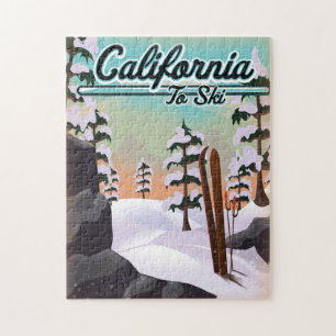 California To Ski Jigsaw Puzzle