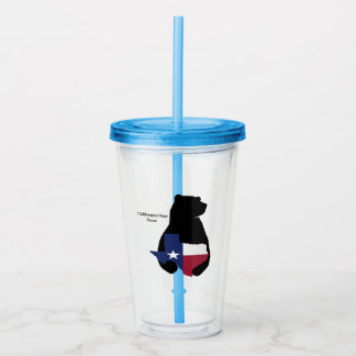 California to Texas Acrylic Tumbler