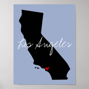 California Town Poster