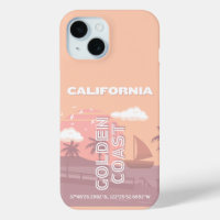 California, Travel Art, Preppy, Pastel