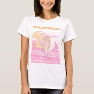 California, Travel Art, Preppy, Preppy Travel T-Shirt