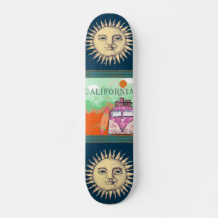 California Travel Poster Skateboard