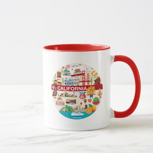 California Travels Mug (Right)