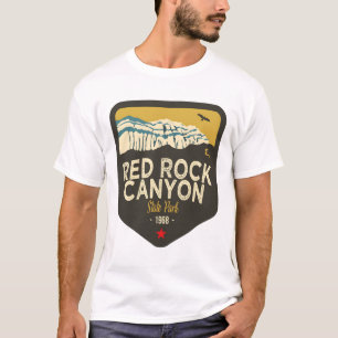 California Treasures Badge- Red Rock Canyon State T-Shirt