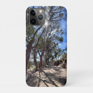 California trees in autumn sun.. iPhone 11 pro case