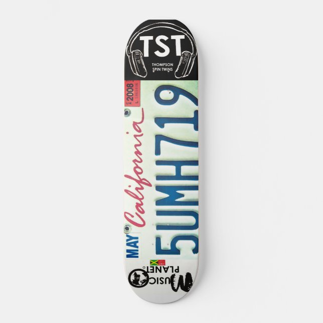 CALIFORNIA / TST  Skateboard (Front)
