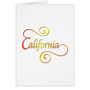 California Typography Art