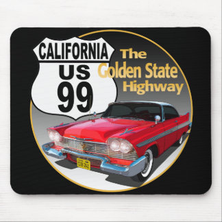 California U S Route 99 - The Golden State Mouse Pad