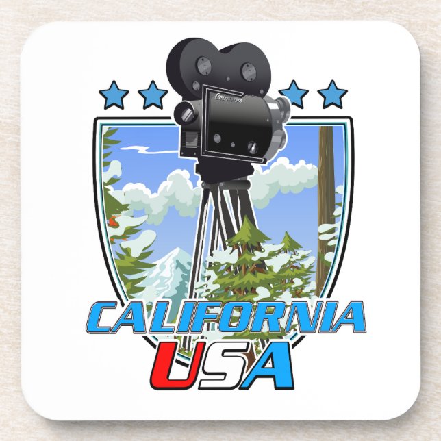 California USA Coaster (Front)