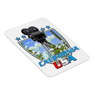 California USA Magnet