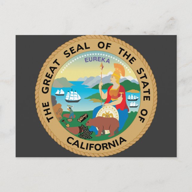 California, USA Postcard (Front)