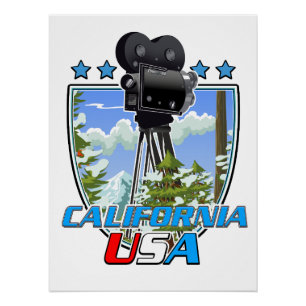California USA Poster