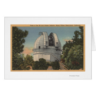 California - View of Dome of Mt. Wilson