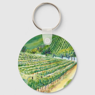 California Vineyard Keychain