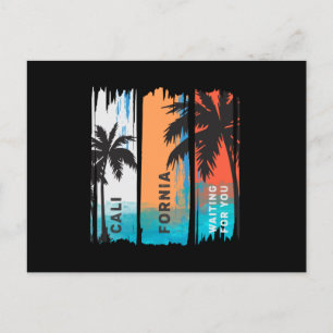 California Waiting For You Postcard