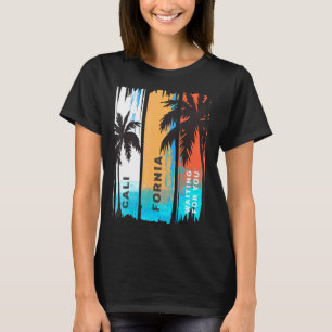 California Waiting For You- Summer Retro Vintage P T-Shirt